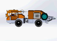 KC2008J molharam o tipo articulado equipamento do Shotcrete para o subterrâneo e a mineração