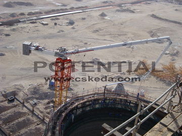 Rádio de colocação concreto de escalada conduzido inteiramente hidráulico do crescimento