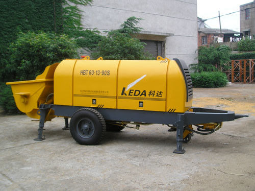 Bomba concreta estacionária de HBT60.13.90S personalizada com poder do motor