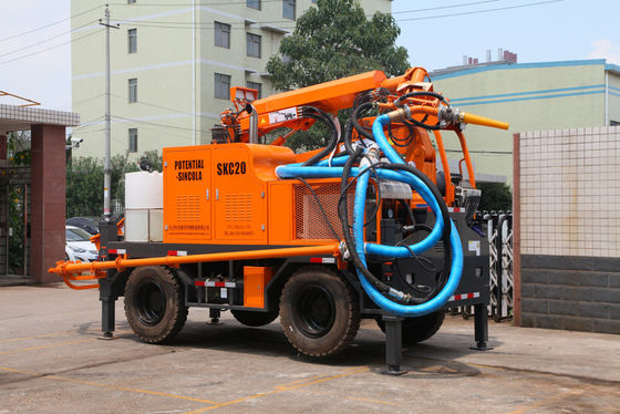 Peso robótico da máquina 10T do Shotcrete de KC2512W para o túnel de trabalho da seção de Midium