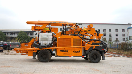 KC3016W molharam bens da máquina do Shotcrete com resistência de desgaste alta do braço do robô